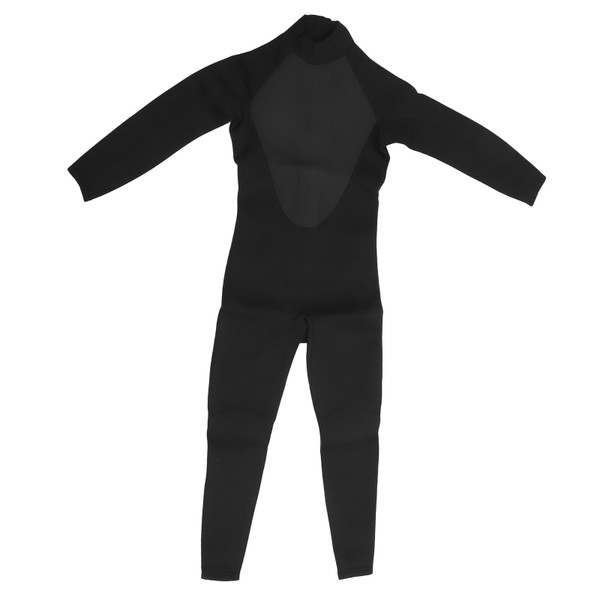 1 Piece Wetsuit Thermal Insulation UV Proof Soft Full Body Diving Suit for Surfing Snorkeling Black 5mm XL