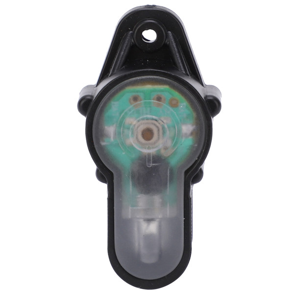Outdoor Mini Survival Safety Light IPX8 Waterproof Helmet Signal Lamp for HuntingBlack Base Orange Light