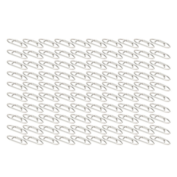 100Pcs Fishing Tackle Power Clips Stainless Steel Fishing Speed Clips Connector M