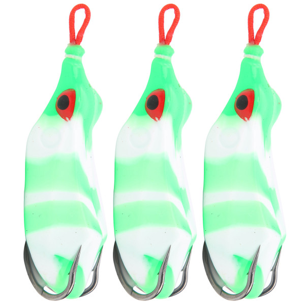 3Pcs Artificial Fishing Lures Colorful Soft Baits Lifelike Plastic Fishing Swimbait Kit14#