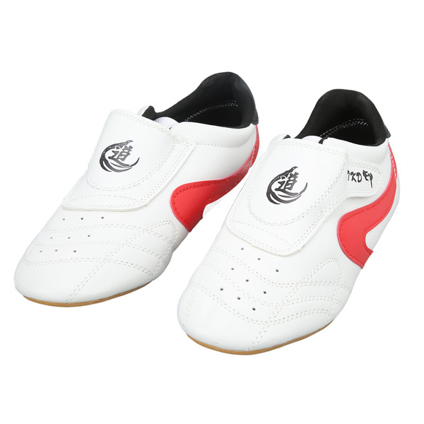 Taekwondo Shoes Unisex Adults PU Leather Oxford Soles Breathable Sport Gym Shoes for Boxing Kung Fu Tai Chi 43