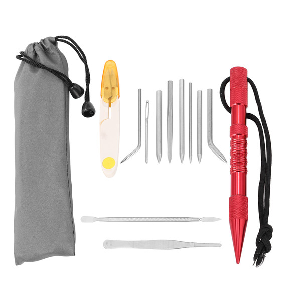 12Pcs/Set Paracord Needles Knitting Tool Parachute Cord Paracord Stitching Needles Set