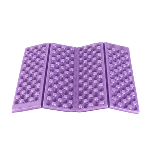 Picnic Beach Seat Pads Foldable Portable Outdoor Camping Seat Cuchion Mat EVA Sitting PadPurple
