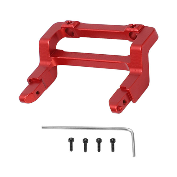 Aluminium Front Bumper Mount RC Car for AXIAL SCX24 1/24 Scale RC Vehicle Upgrade ReplamentRed