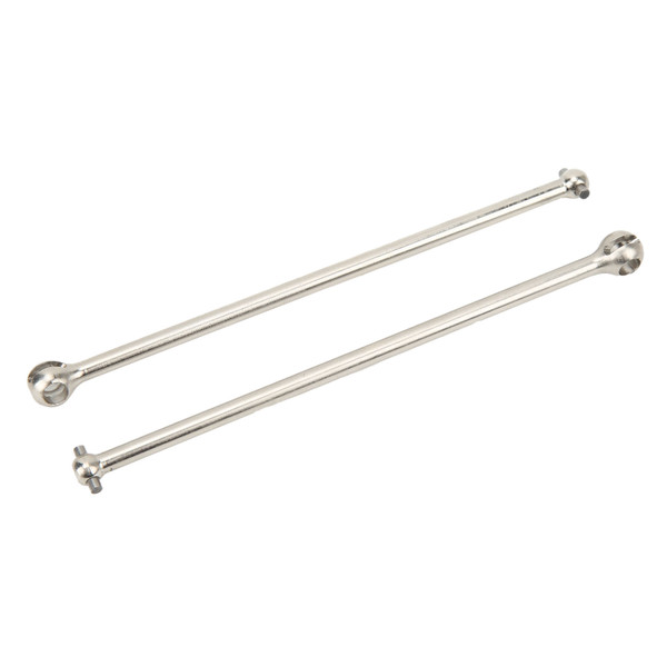 2Pcs RC Front Rear Drive Shaft Steel 150mm Full Length CVD Dogbone Accessories for ARRMA 1/7 1/8 RC Car Silver