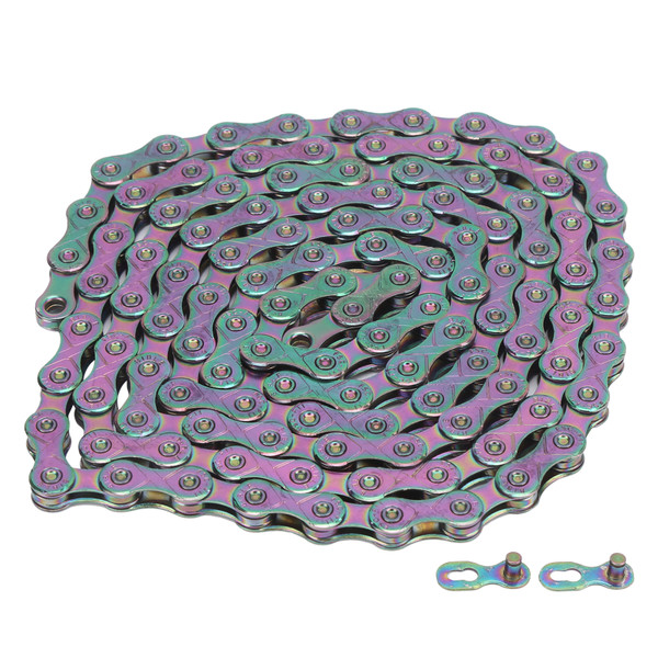 11 Speed Mountain Bike Colorful Chain for Road Bicycle Cycling Accessory with Link Connector