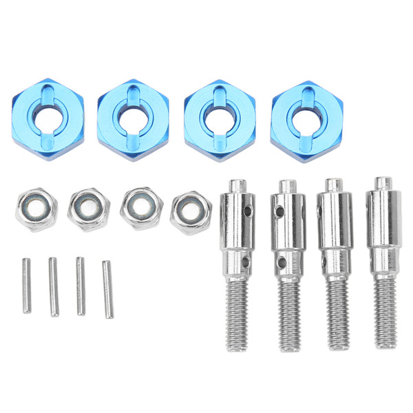RC Wheel Hex Hub Drive Adapter 12mm Hex Drive Adapter Accessory for Unimog P06 RC Car