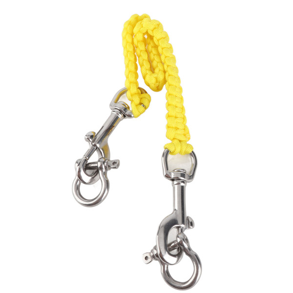 Diving Camera Tray Handle Rope Corrosion Resistance Underwater Camera Lanyard StrapYellow