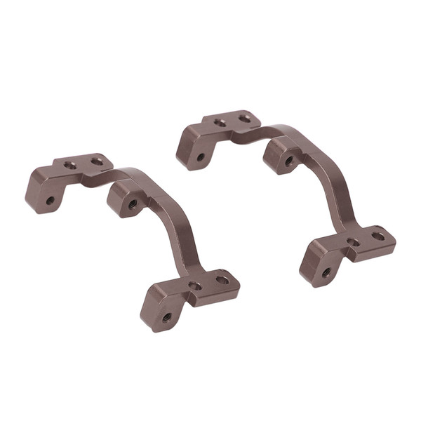 2Pcs Aluminum Alloy Pull Rod Base Metal Pull Rod Base Seat for WPL C24 C14 C14K C24K 1/16 RC CarTitanium