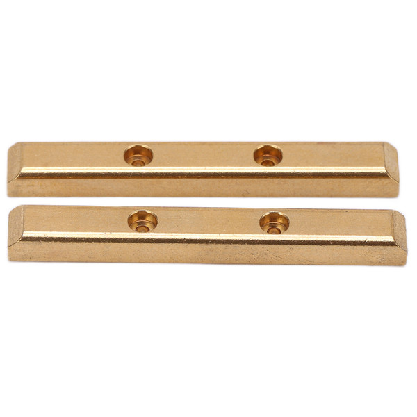 2PCS Brass Boulder Bars RC Car Upgrading Accessories for Axial SCX24 1/24 Crawlers