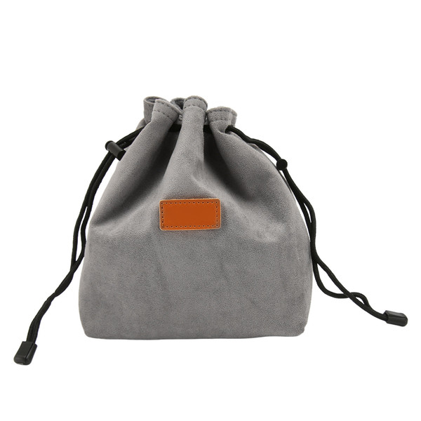 Drone Storage Bag Drawstring Carrying Bag Thickened Soft Polyester Drone Accessory for Mini 3 Mini 3 Pro Mini 2 SE Grey