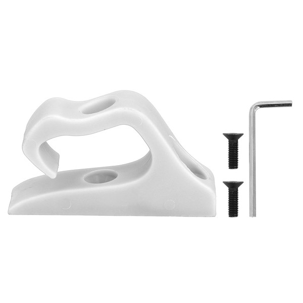 Convenient Nylon Front Bag Hanging Holder Hook Kit for Xiaomi M365/Pro Electric Scooter(White)