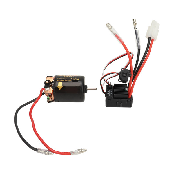 RC Motor ESC Combo Brushed 540 Motor High Torque 60A Speed Controller Low Noise Powerful RC Car Accessory for 1/14 1/10 45T