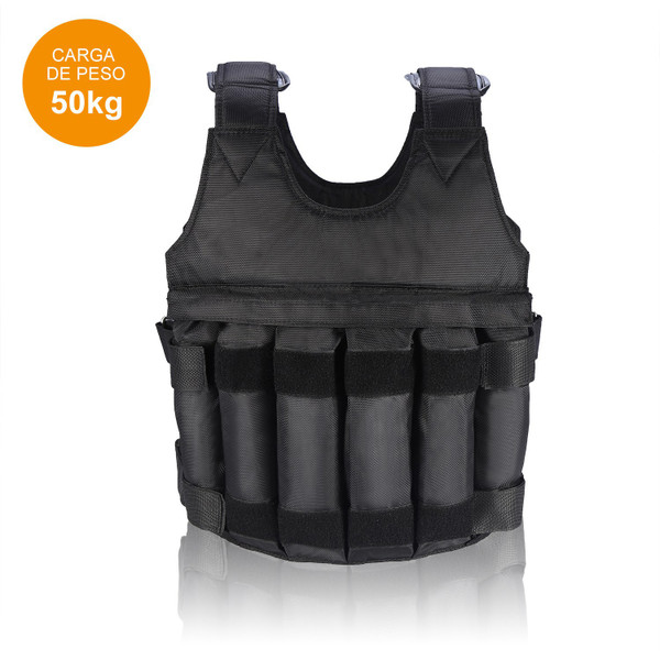 50KG Adjustable Workout Weighted Vest Exercise Strength Training Fitness