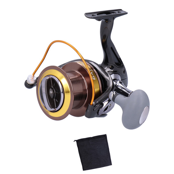 Portable Spinning Reel 12+1 Bearing 4.6:1 Gear Ratio Fishing Wheel Fishing Accessory(GA11000 )