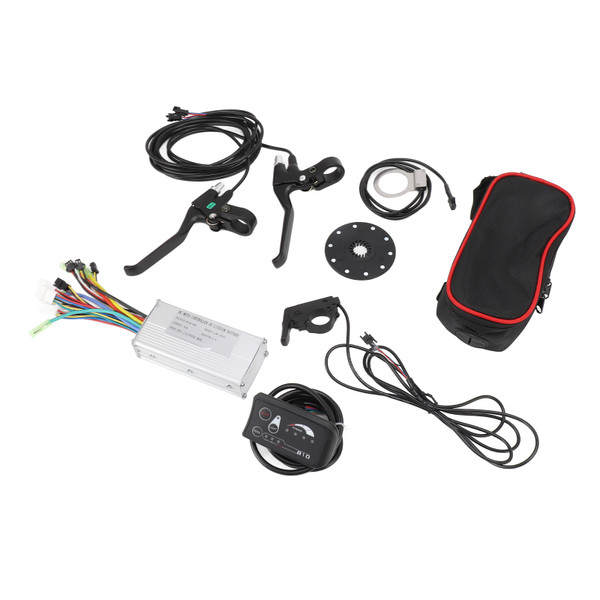 JN22A Controller S810 Panel Thumb Throttle Brake Handle Kit Electric Bike Retrofit Kit for DIY Electric Bicycles