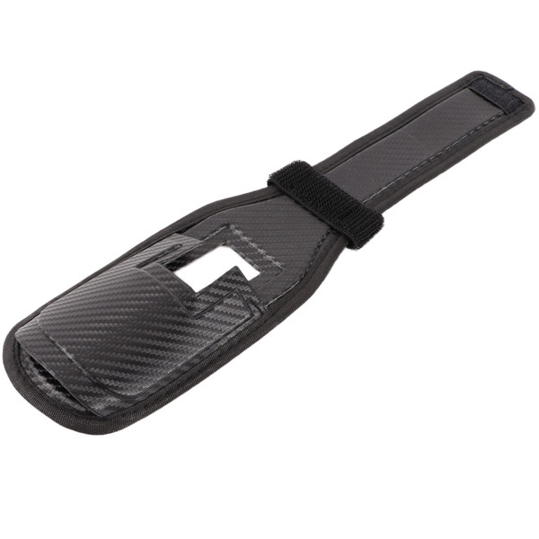 Fishing Rod Belt Black Adjustable Waterproof TearProof Waist Pole Belt Holder for Fishing Control Device(Rhombic Pattern )