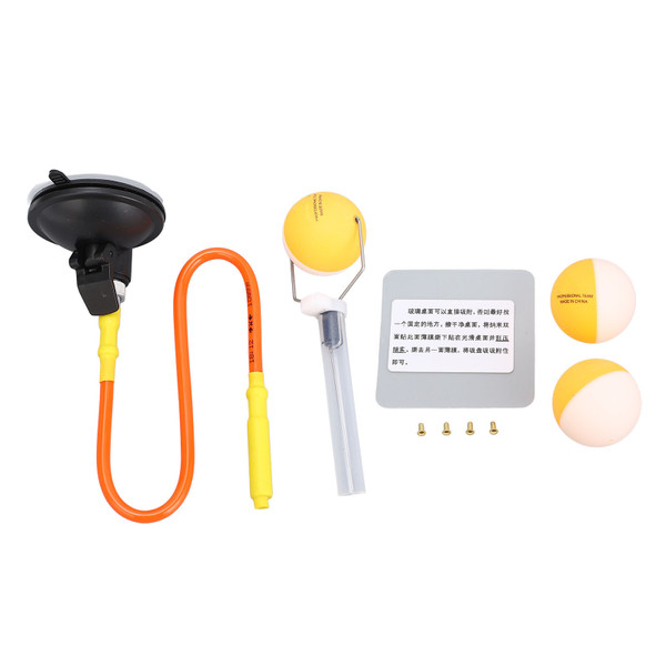PVC Adjustable Table Tennis Ball Sucker Training Pong Balls Trainer Accessory
