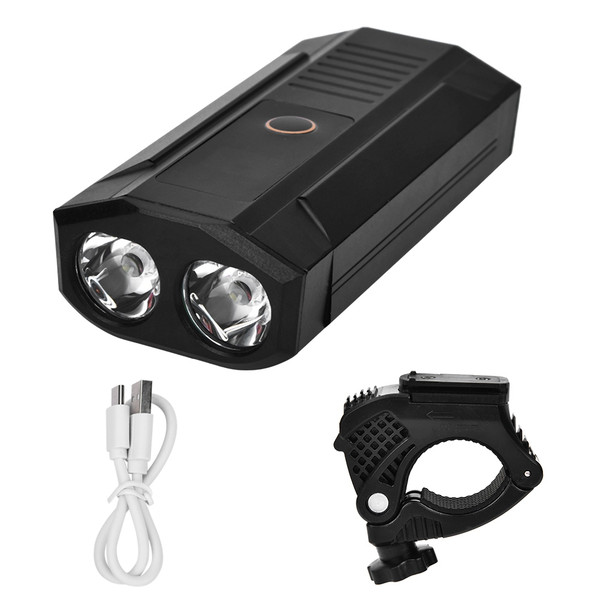 Aluminium Alloy High Brightness Bicycle Bike Cycling Light Lamp with Bracket