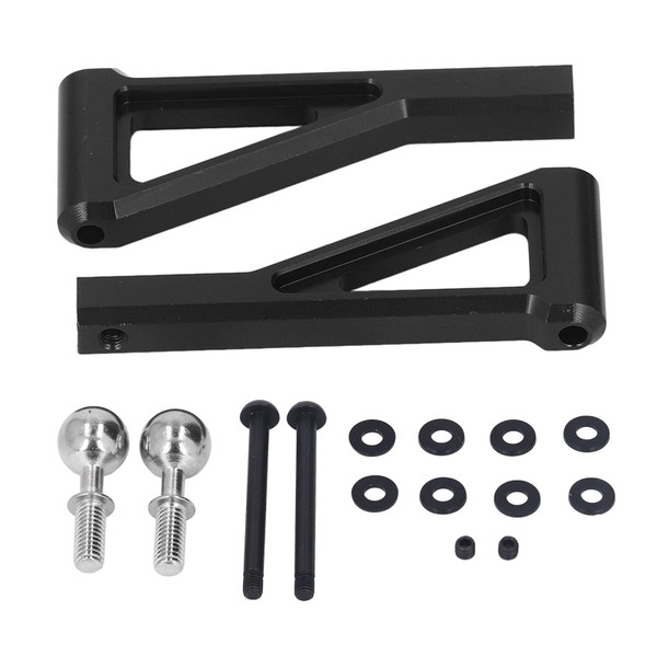 RC Front Upper Swing Arm Professional Front Upper Suspension Arm Upgrades Part for ARRMA 1/7 1/8 RC Car Black