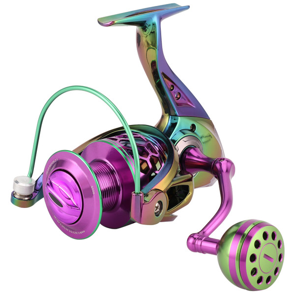 Anticorrosion Metal Spinning Reel 9+1BB Left Right Changeable High Speed Fishing Wheel(6000 )
