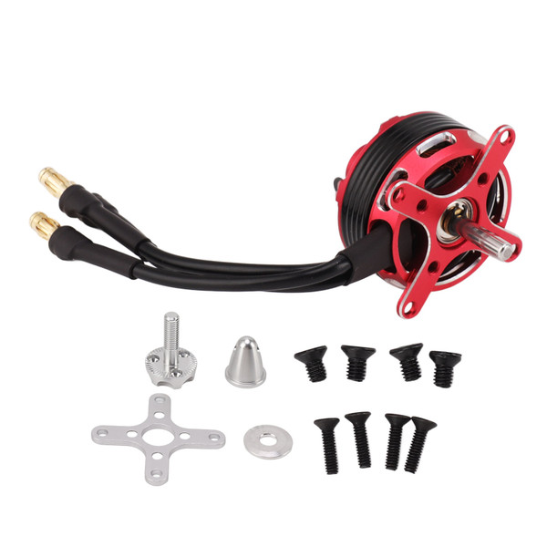 C2822 Brushless Motor Fixed Wing Outrunner Brushless Motor for RC Fixed Wing Airplane Glider Aircraft V2 Version 1400KV