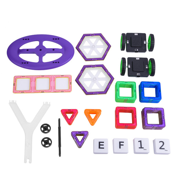 DIY Magnetic Construction Building Blocks Toy Set For Baby Gift Kid Education 95 Pcs/Set