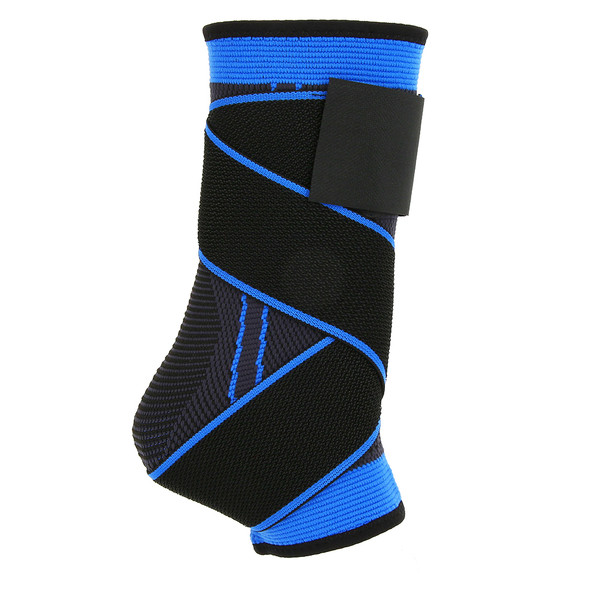 Adjustable Breathable Sports Ankle Brace Protector Elastic Pressurized Ankle Support WrapXL