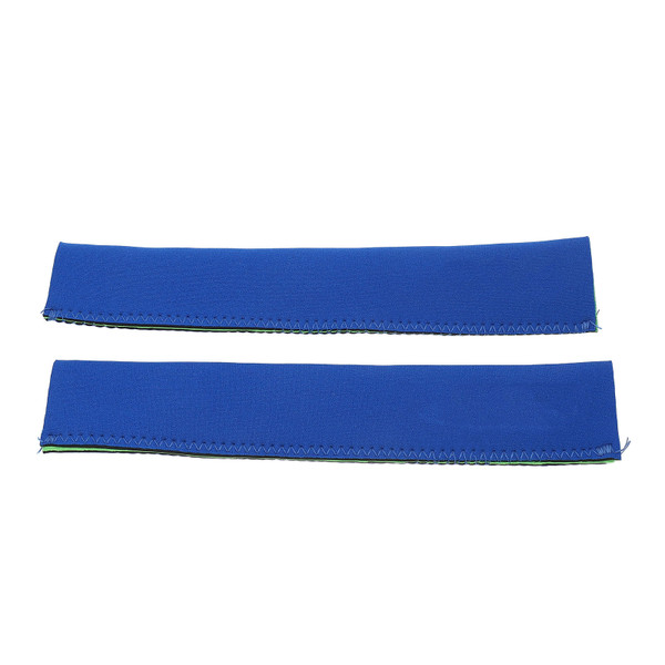 2pcs Kayak Paddle Grips Handle Cover Anti Loss Anti Sinking Neoprene Oars Anti Slip Cover for Accessory Blue