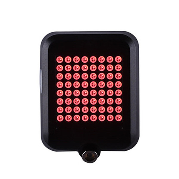 Bicycle Tail Laser Lamp Intelligent Sensing Turn Brake Warning USB Charging Bike Rear Light for Road Bikes