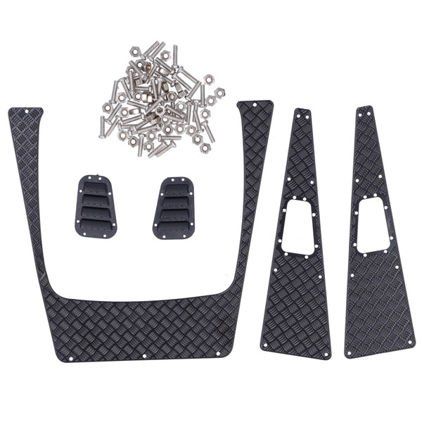 Stainless Steel Air Intake Grille Metal Intake Grille for Traxxas TRX‑4 TRX4 1/10 RC Car