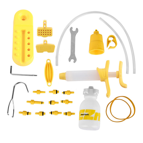 Hydraulic Bicycle Bike Disc Brake Mineral Oil Bleed Repair Tool Kit