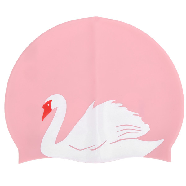 Adults Waterproof Swimming Cap High Elasticity Silicone Swimming Hats Ears Hair Protection