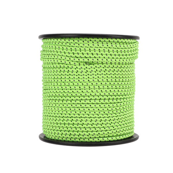 Camping Rope Fluorescent Tent Reflective Cord for Outdoor Camping Hiking Tent 50m/164ft