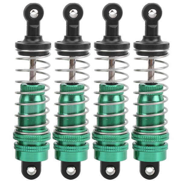 4pcs Shock Struts Damper Replacement Accessory Fit for WLtoys 144001 1/14 RC CarGreen