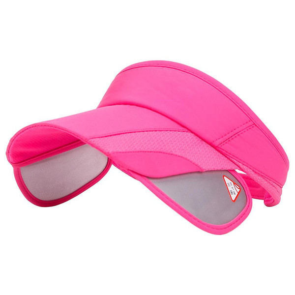 Summer Sun Visor Hat Women Adjustable with Retractable Brim UV Protection Beach Tennis Sport Hat