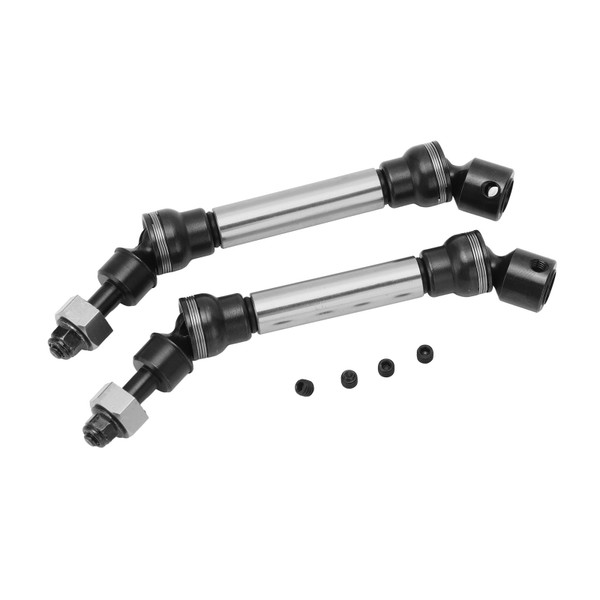 RC Drive Shaft Set Aluminum Alloy Steel Front Rear Drive Shaft RC Accessories for Arrma 1/10 3S Senton Silver