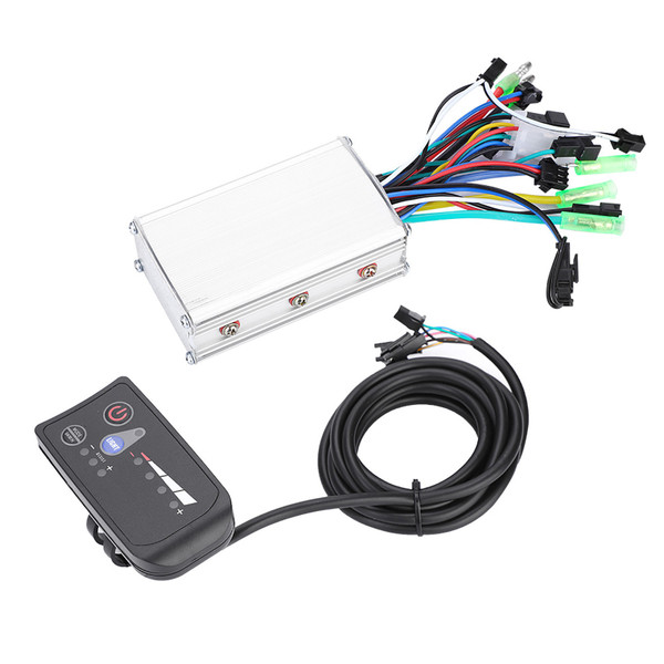 250W/350W Waterproof LED Display Panel Electric Bicycle Scooter Brushless Controller Kit (24 V)