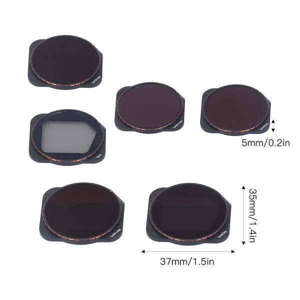 Drone Filter Set HD Optical Glass ND 8 16 32 64 128 Filter CPL Filter for Mavic 3 Classic Accessories