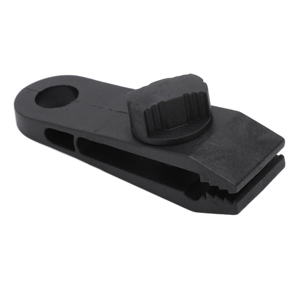 Tarp Clips Lightweight Outdoor Tent Fixing Plastic Clamp with Spiral Buckle for Camping