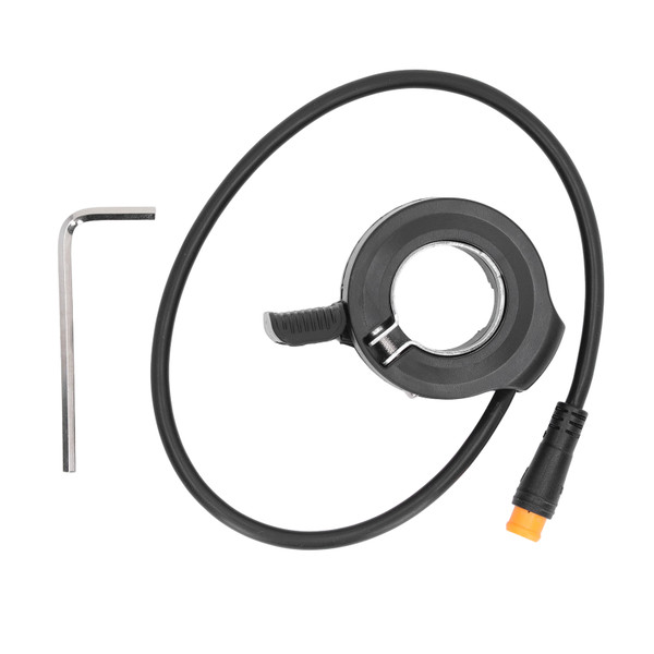 Electric Bike Thumb Throttle Accelerator 130X Finger Throttle with Waterproof Connector Bicycle Mountain Bike Modified Lithium Battery Power Kit