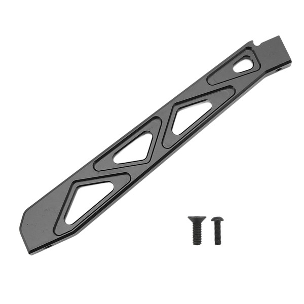 Front RC Chassis Brace Aluminum Alloy Chassis Support Bracket for ARRMA 1/7 1/8 RC Cars Black