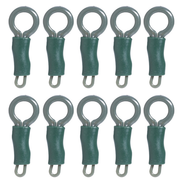 10 Set Durable Back Lead Clips and Locking Tubes Carp Fishing Terminal Tackle Accessories