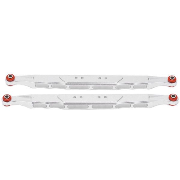 1 Pair of RC Car Rear Straight Arms Aluminum Alloy Rear Straight Arms for TRAXXAS UDR 1/7 Remote Control CarSilver