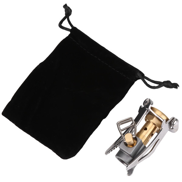 Portable Mini Outdoor Folding Durable Metal Camping Gas Cooking Stove Furnace Burner