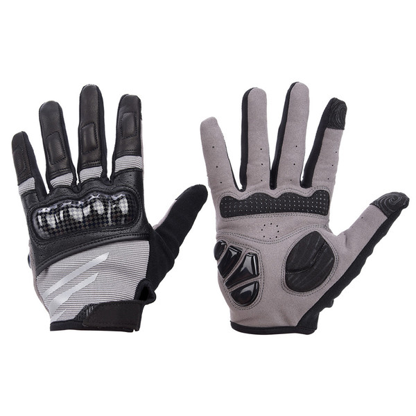 Winter Unisex Anti Collision Breathable Bike Gloves Cycling Equipment Black(black M)