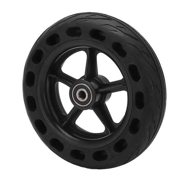 200x50 8 Inch Electric Scooter Tyres Explosion Proof Antislip Bee Hive Holes Rubber Solid Wheel Tires