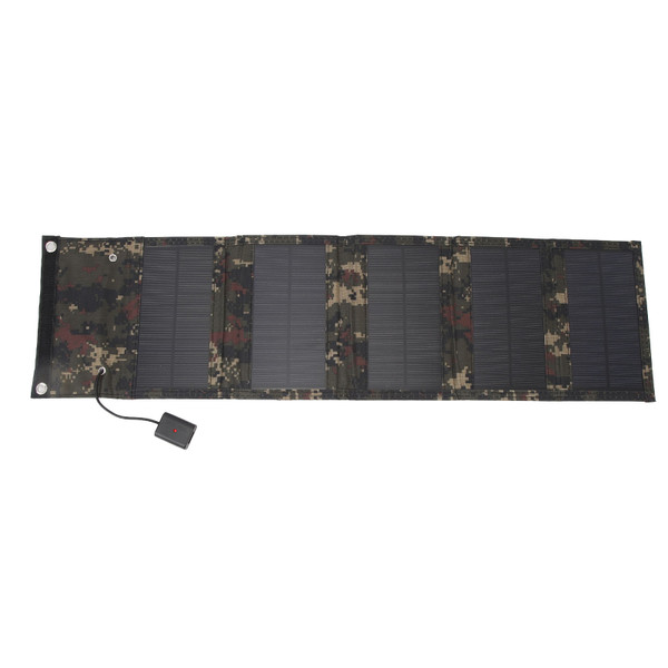 15W 5V Solar Panel Portable Foldable Solar Panel Waterproof Sunproof USB Solar Charger for Outdoors Sports Camping Emergency