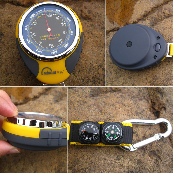 Portable Multi Functional Digital Altimeter Barometer for Outdoor Camping Hiking Climbing
