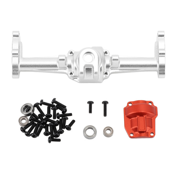 Front Axle Housing Superior Stability Aluminum Alloy Durable for HOBBYPLUS 1/18 4WD CP18P Remote Control Car Silver